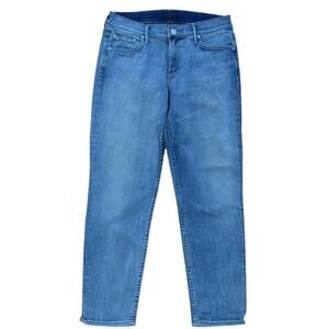 MOTHER Denim The Dropout Clear As Day Jeans Size 25 Boyfriend Jean Light Wash